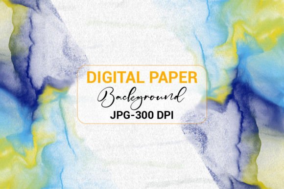 Abstract Alcohol Ink Digital Paper: A Versatile Asset for Modern Creators