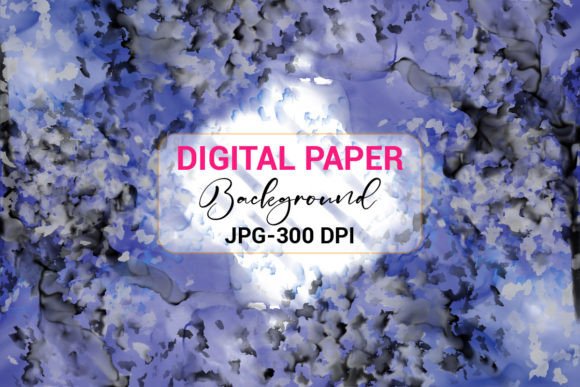 Abstract Blue Splash Effect Background