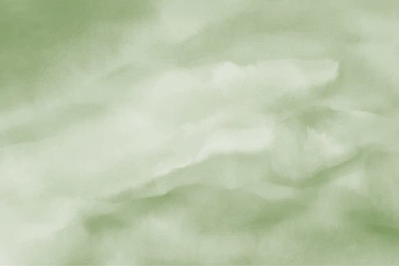 Abstract Green Watercolor Background