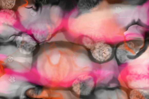 Alcohol Ink Multicolore Texture Backgrounds for Design