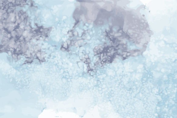 Blue Watercolor Foil Textured Background