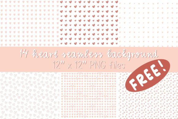 Free Heart Pattern PNG Files for Valentine’s Designs