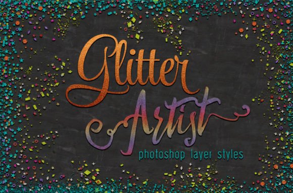 Glitter Artist Layer Styles Guide