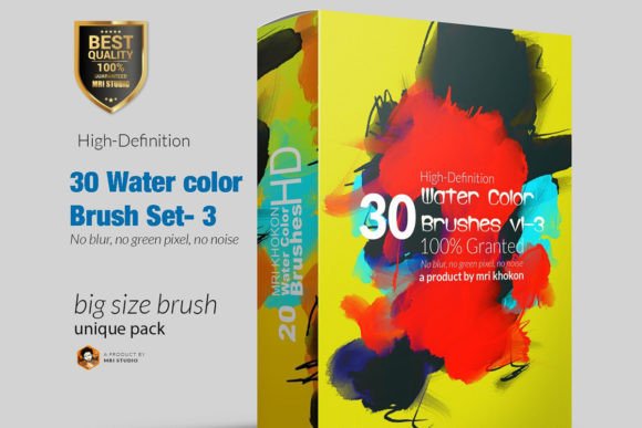 Hi-Res Water Color PS Brush Set-3: A Practical Evaluation